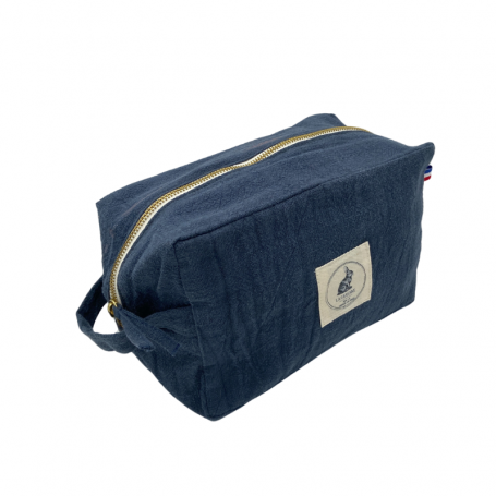 Trousse de toilette en Lin La Garenne
