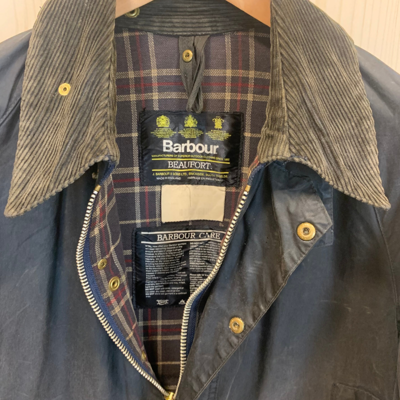 Veste Huilée Beaufort - XL - Navy - Seconde Main