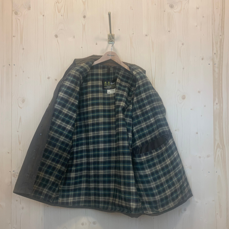 Veste Huilée Solway Zipper Barbour - XL - Rustic - Seconde Main