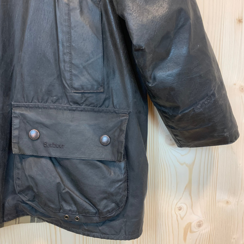 Veste Huilée Beaufort Barbour - 3XL - Navy - Seconde Main