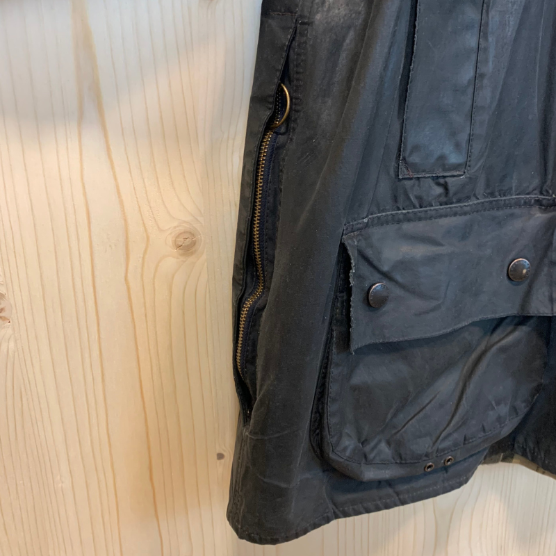 Veste Huilée Beaufort Barbour - 3XL - Navy - Seconde Main