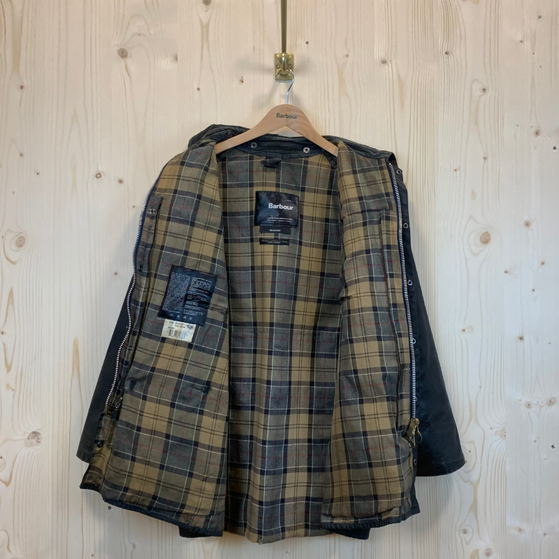 Veste Huilée Beaufort Barbour - 3XL - Navy - Seconde Main