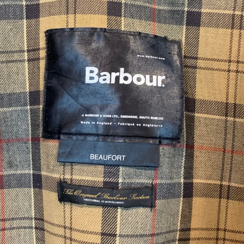 Veste Huilée Beaufort Barbour - 3XL - Navy - Seconde Main