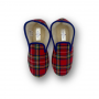 Charentaises en tartan Clairoix Rondinaud