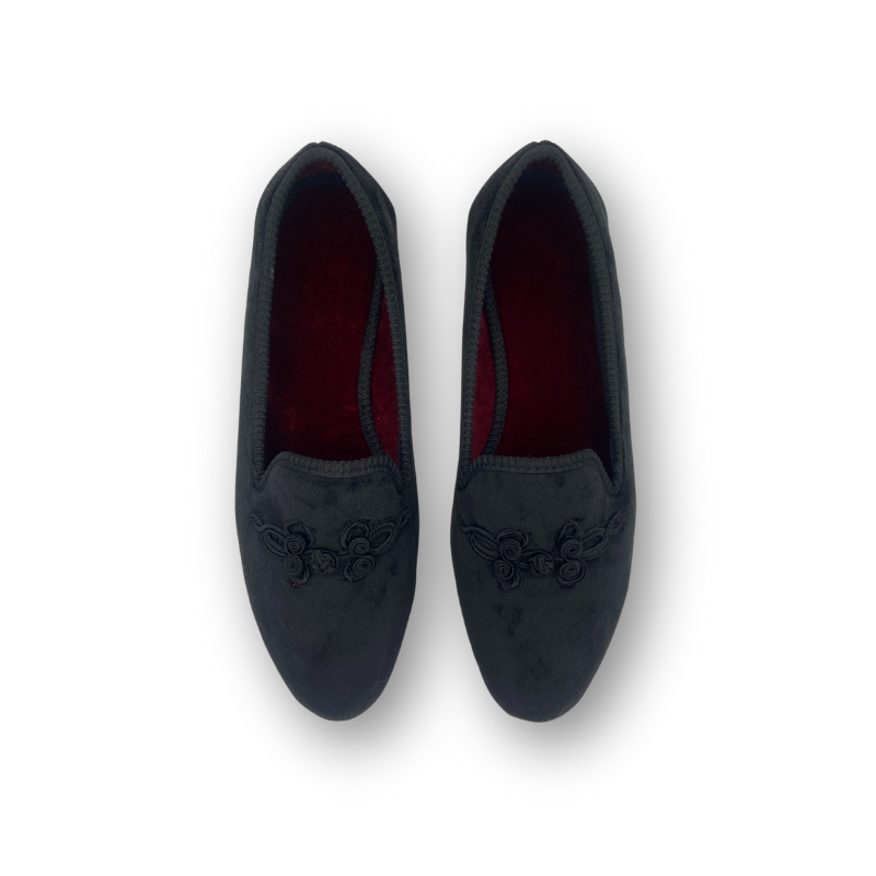 Chaussons en velours Dauville Rondinaud