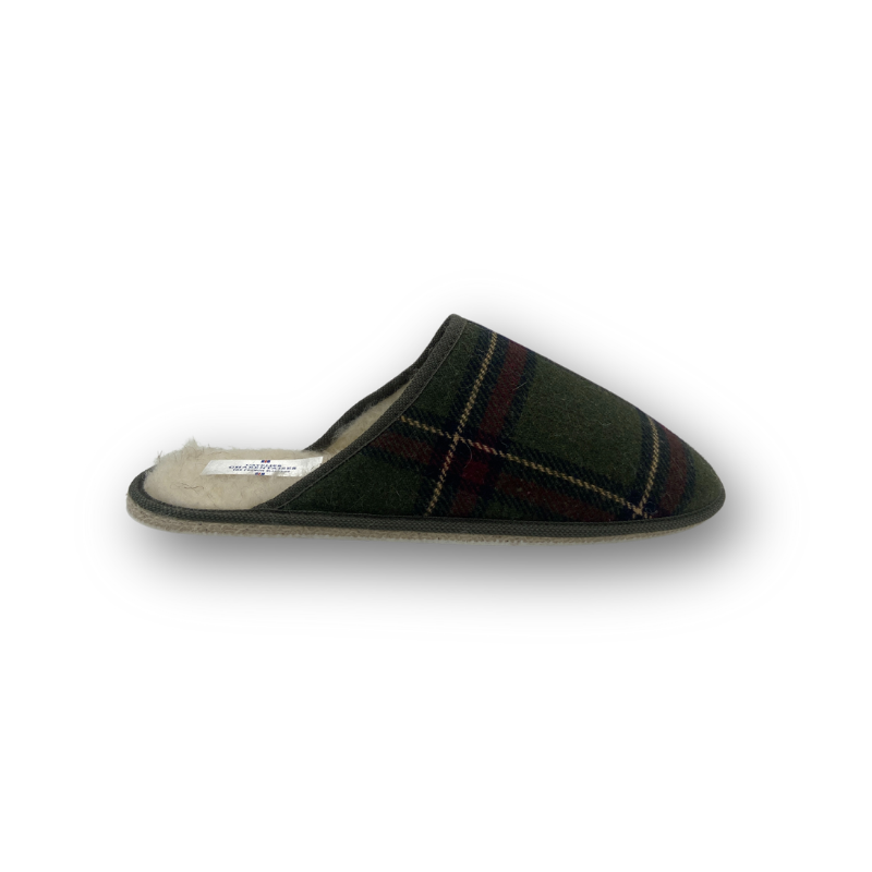 Pantoufles en Tartan Rondinaud