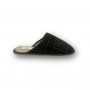 Pantoufles en Tartan Rondinaud