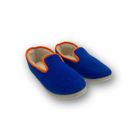 Charentaises en laine Palmier Rondinaud