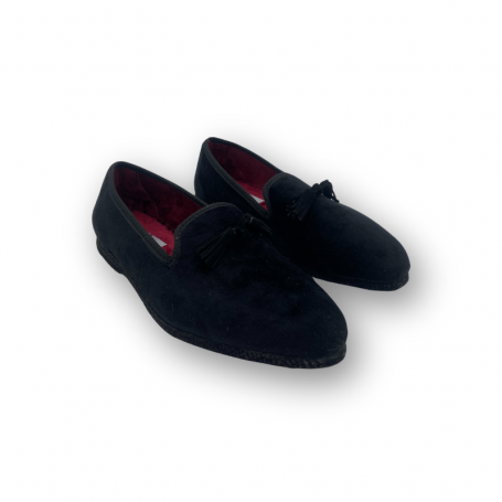 Chaussons en velours Paris Rondinaud