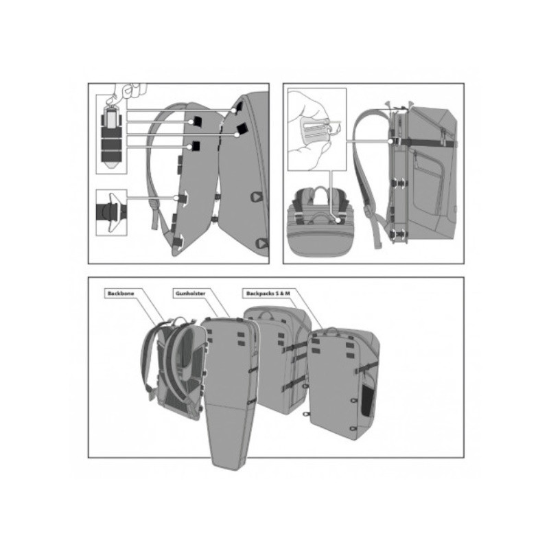 Base Dorsale Backbone Ultimate Blaser