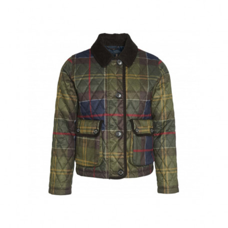 Veste matelassée Loudon Tartan femme Barbour