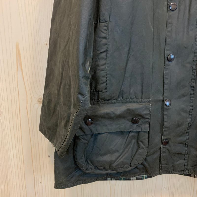 Veste Huilée Beaufort Barbour - XXL - Vert Sage - Seconde Main