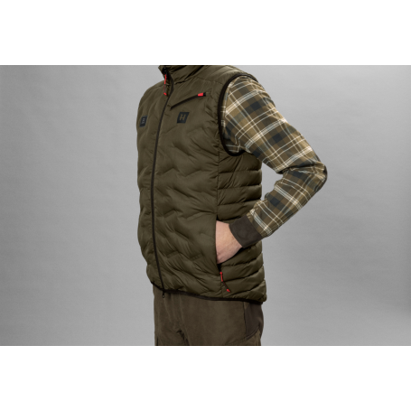 Gilet chauffant homme avec batterie 9600 mAh - Gilets de Chasse (9431430