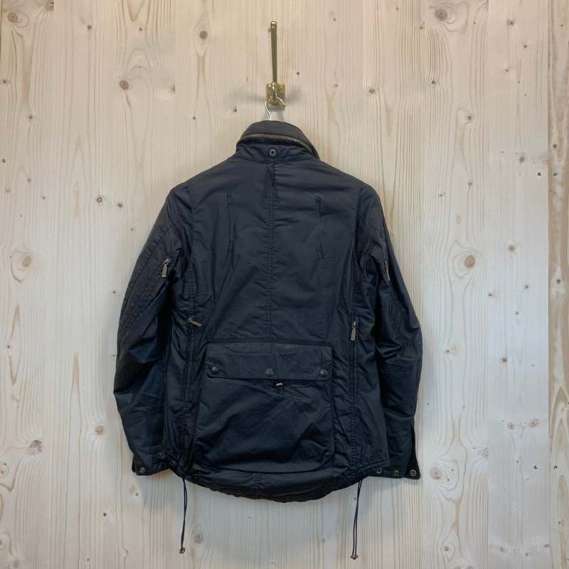 Veste Huilée Motorbike Barbour x To Ki To - S - Noir - Seconde Main