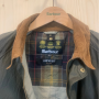 Veste Huilée Ashby Lightweight Barbour - L - Vert Olive - Seconde Main