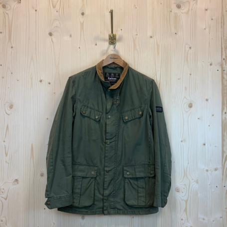 Veste en coton Barbour International Summer Wash Duke - L - Seconde Main