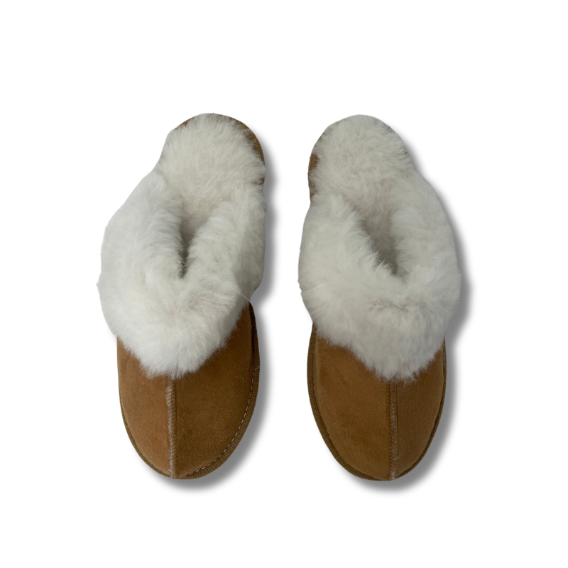 Pantoufles en laine Mouton Rondinaud