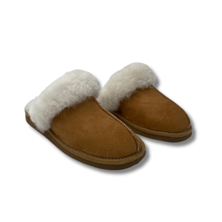 Pantoufles en laine Mouton Rondinaud