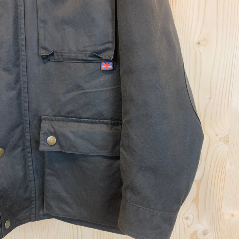 Veste Huilée Belstaff - Noir - XL - Seconde Main