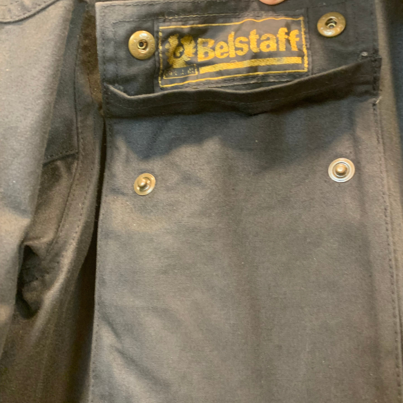 Belstaff Geolied Jasje - Zwart - XL - Tweedehands