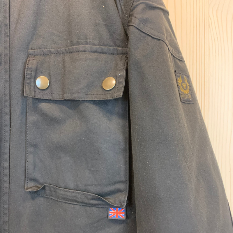Belstaff Geolied Jasje - Zwart - XL - Tweedehands