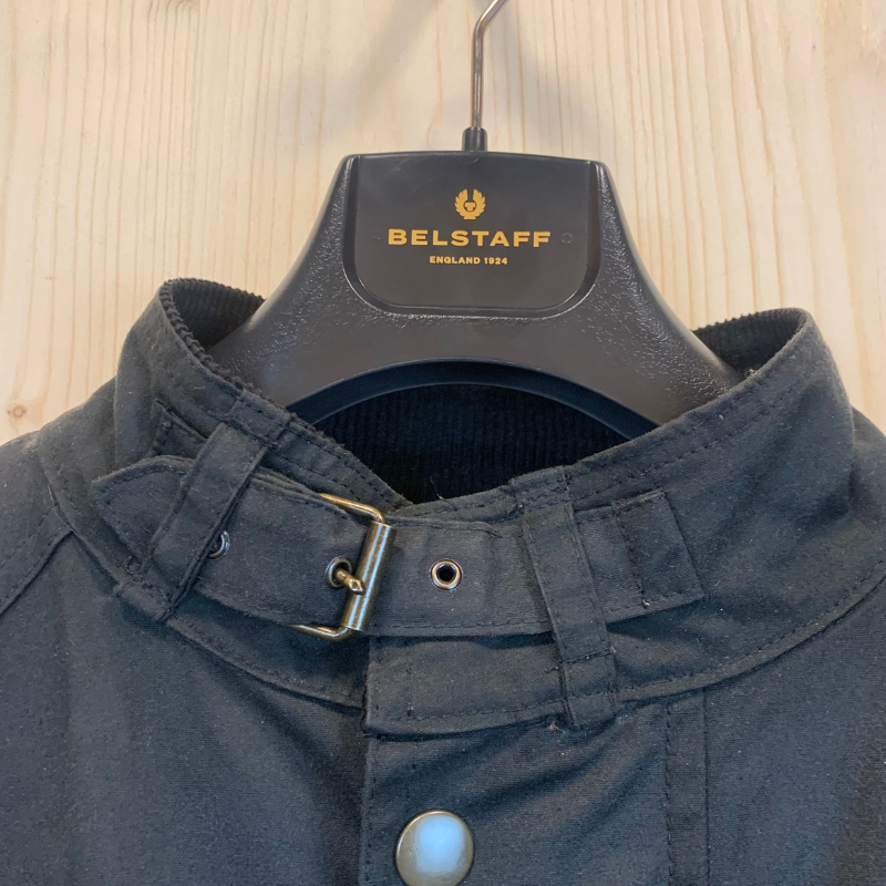 Veste Huilée Belstaff - Noir - XL - Seconde Main