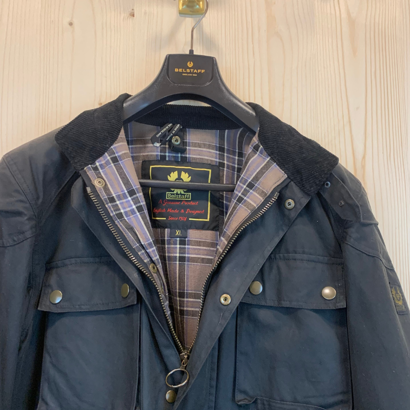 Belstaff Geolied Jasje - Zwart - XL - Tweedehands
