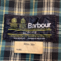 Veste Huilée Border Barbour - S - Vert Olive - Seconde Main