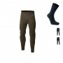 Caleçon Long Johns with Fly 200g Woolpower avec chaussettes offertes