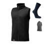 Gilet zippé 400g Woolpower avec chaussettes offertes