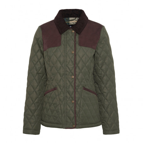 Barbour Gewatteerd damesjack Keeper