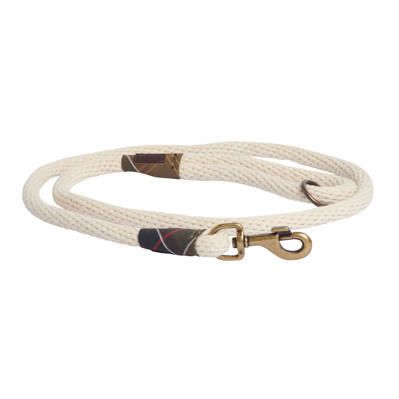 Laisse en coton pour chien Barbour