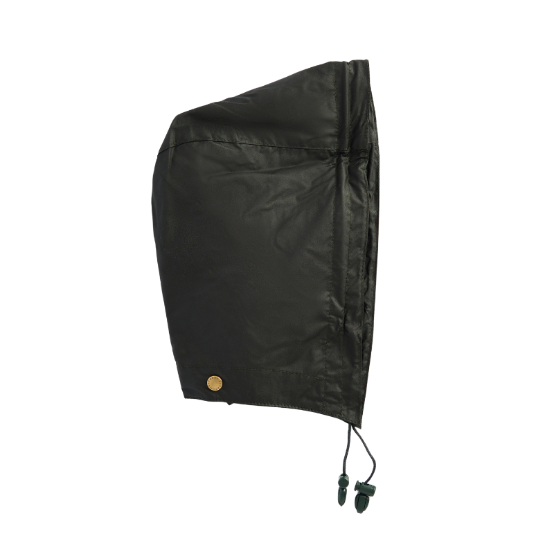 Lichtgewicht geoliede capuchon met contrasterende voering Barbour