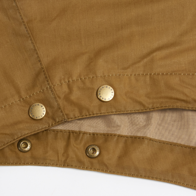 Lichtgewicht geoliede capuchon met contrasterende voering Barbour