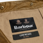 Lichtgewicht geoliede capuchon met contrasterende voering Barbour