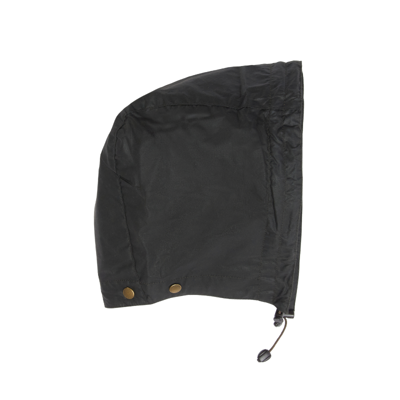 Lichtgewicht geoliede capuchon met contrasterende voering Barbour