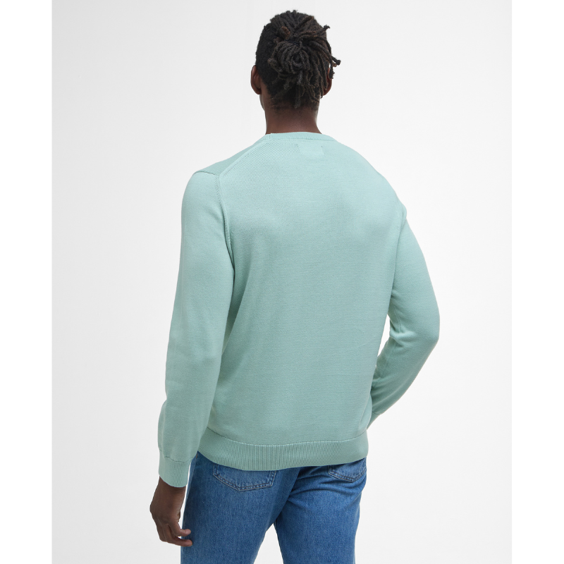 Pull Pima col rond Barbour