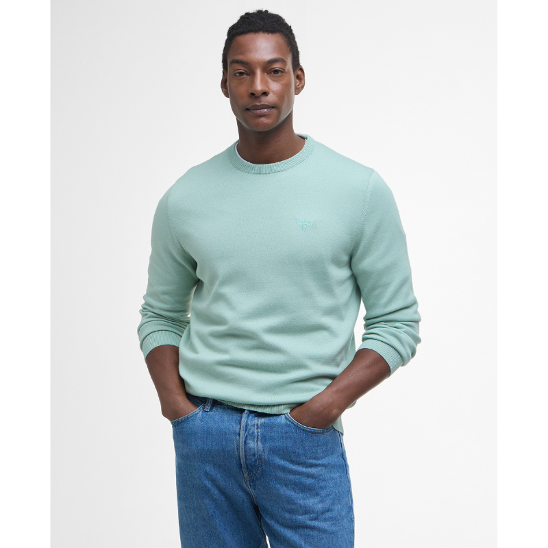 Pull Pima col rond Barbour