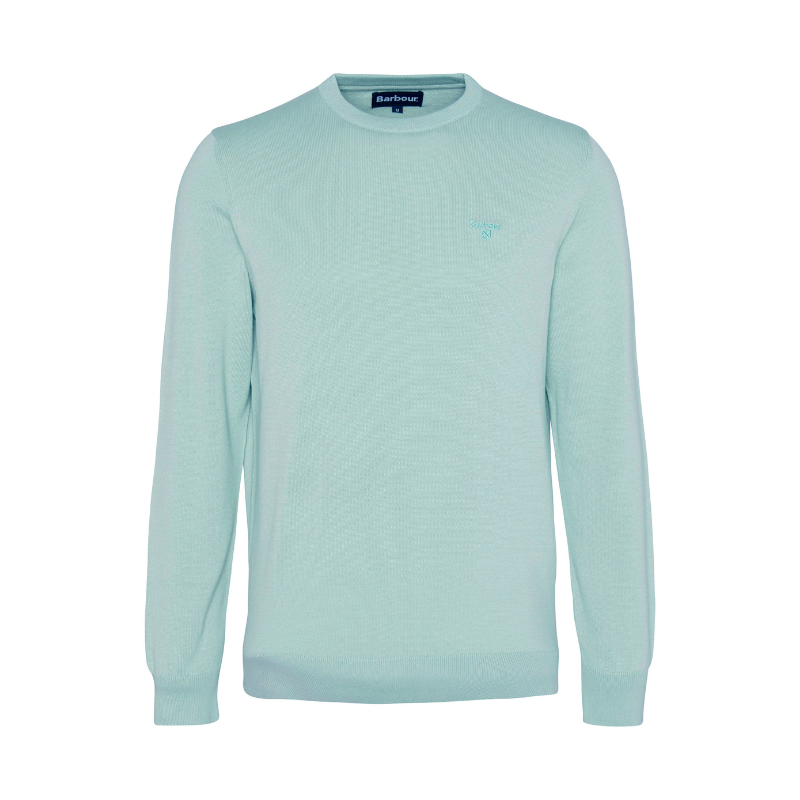 Pull Pima col rond Barbour