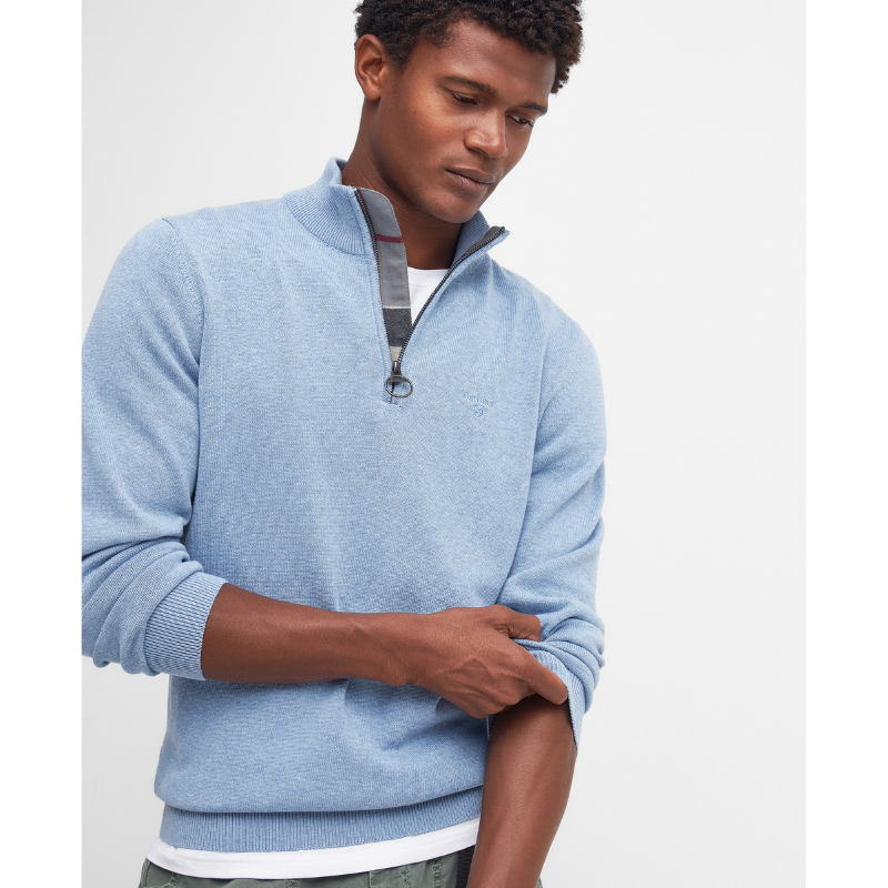 Pull Coton Half Zip Barbour
