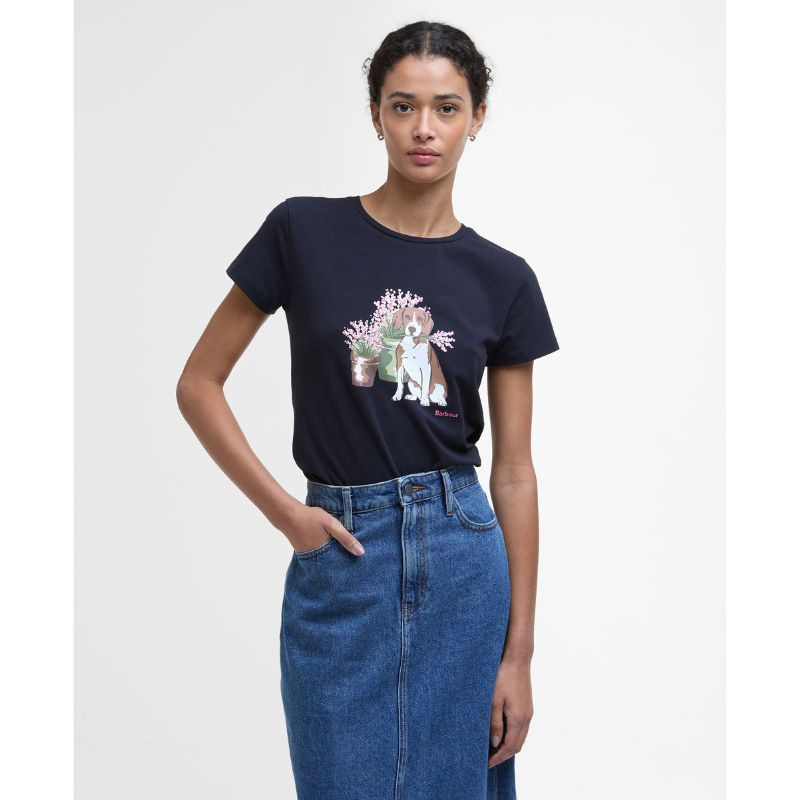 T-shirt Bowland Femme Barbour