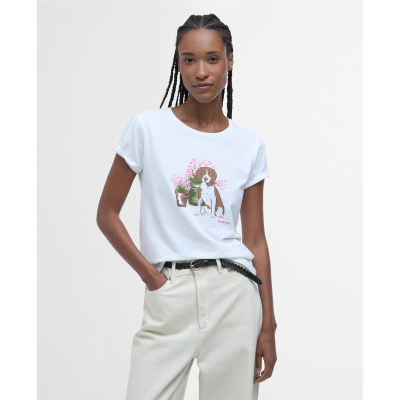 T-shirt Bowland Femme Barbour