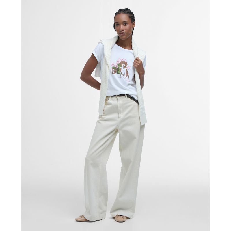 T-shirt Bowland Femme Barbour