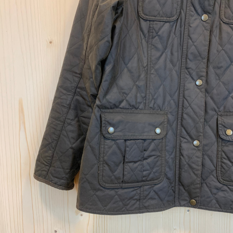 Veste Quilted Utility Barbour Femme - XL/XXL - Vert Olive - Seconde Main