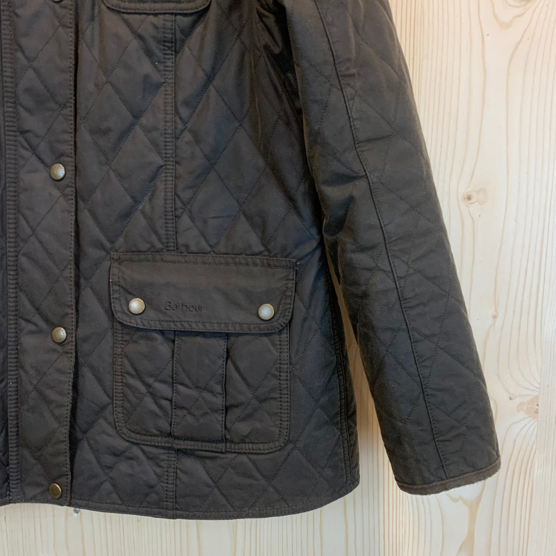 Veste Quilted Utility Barbour Femme - XL/XXL - Vert Olive - Seconde Main
