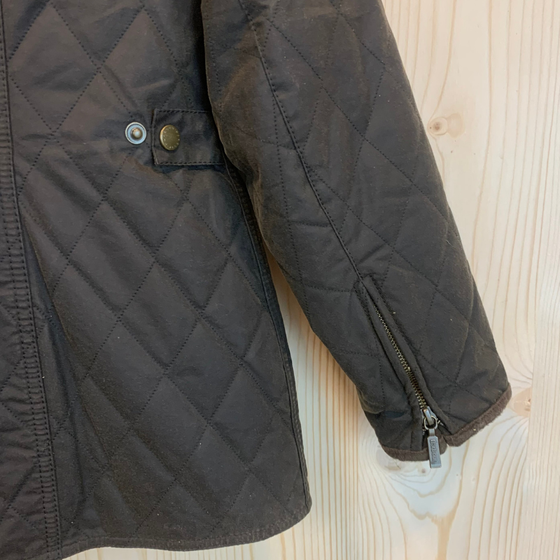 Veste Quilted Utility Barbour Femme - XL/XXL - Vert Olive - Seconde Main