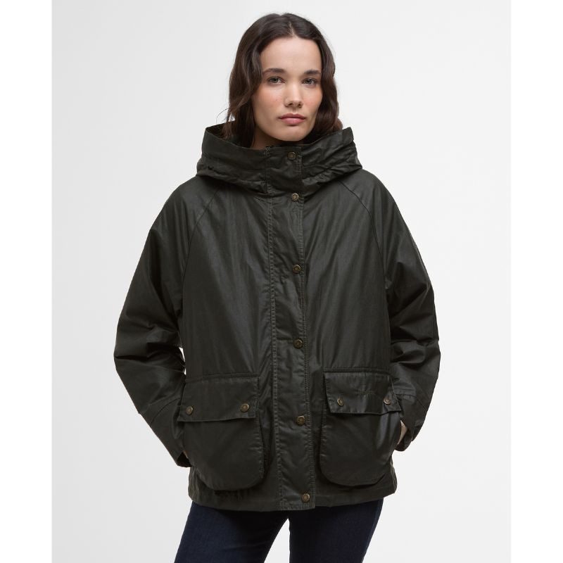 Veste huilée Hollies Femme Barbour