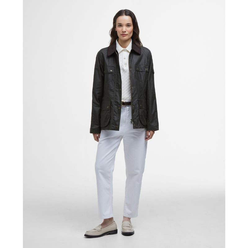 Veste huilée Arlo Utility Femme Barbour