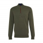 Pull Coll Zip Bayfield Barbour