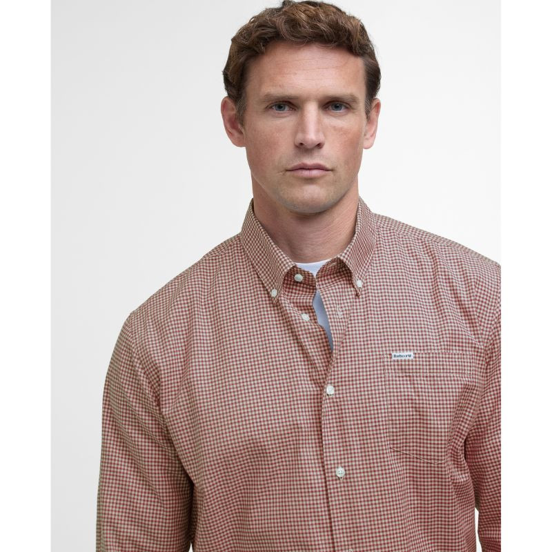 Chemise à carreaux Vichy Finwell Barbour